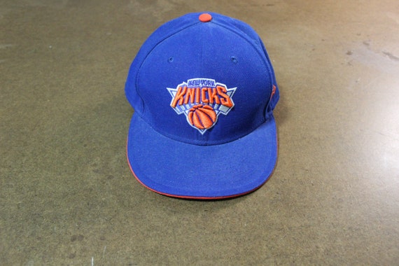 New York Knicks Hat / NBA Basketball Fitted / Big Logo / Promo 