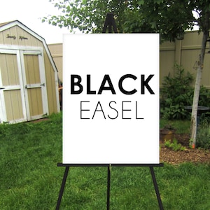 Black Easel -  Australia