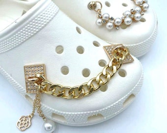 bling croc accessories