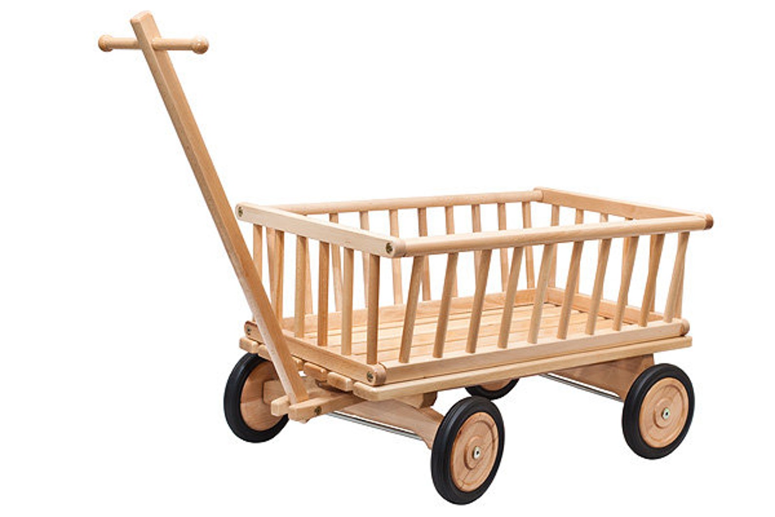 Childrens Wooden Handcart Etsy
