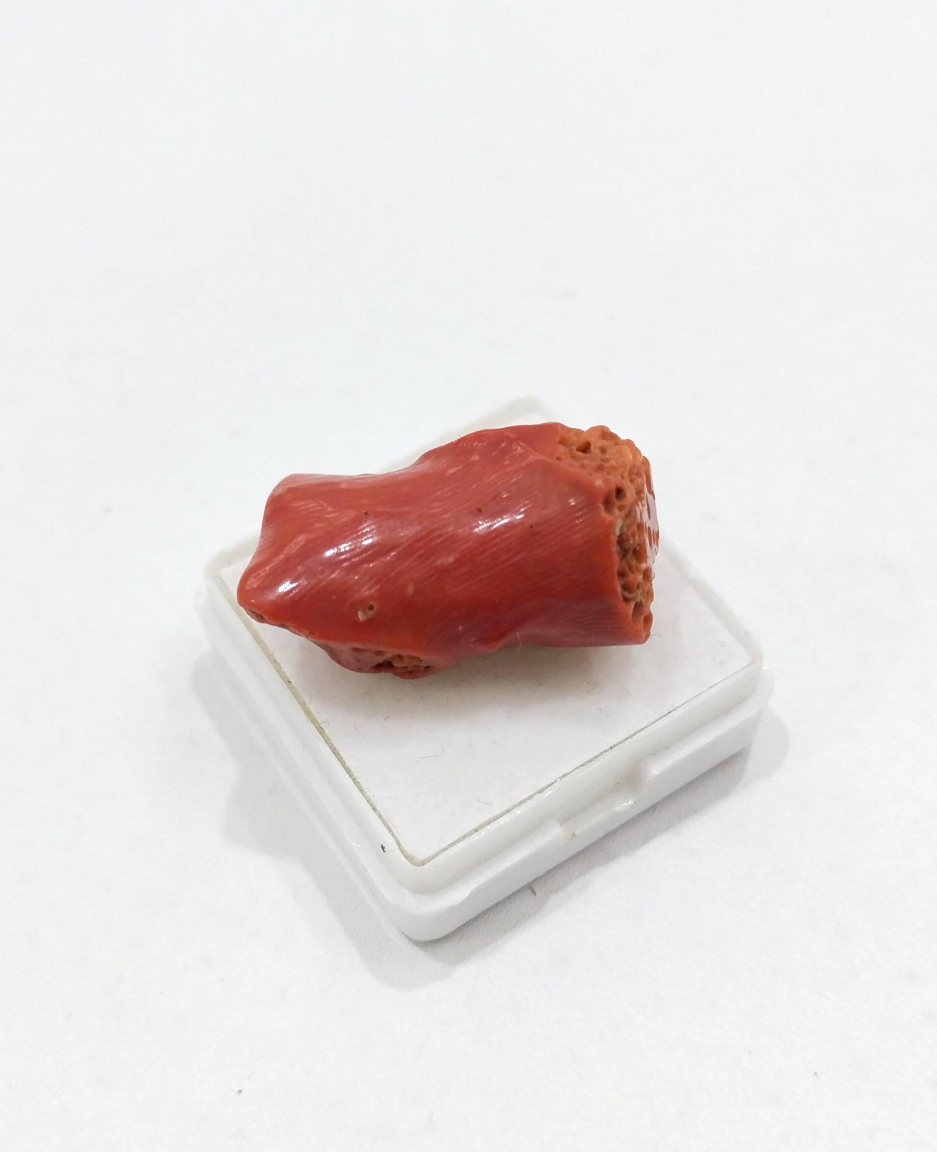 Italien Corail Rouge Pierre Précieuse Main Laiton Bracelet Manchette