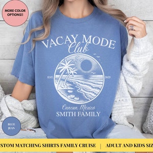 Family Custom Vacation Shirts, Family Vacation 2025 Shirts, Custom Vacation Shirts, Family Custom Beach Shirts, Personalized Family Shirt