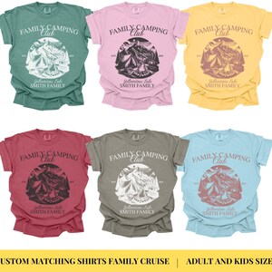 Camp Custom Shirt, Custom Vacation Shirts, Family Vacation 2025 Shirts, Custom Vacation Shirts, Personalized Family Shirt, family reunion