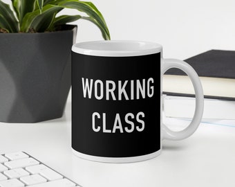 Clase de trabajo - Divertido Newcastle upon Tyne Geordie taza de regalo