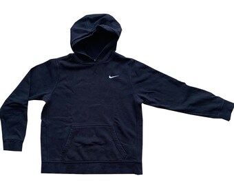 nike vintage black hoodie
