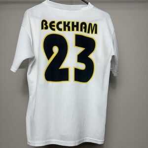 David Beckham Jersey Youth Etsy