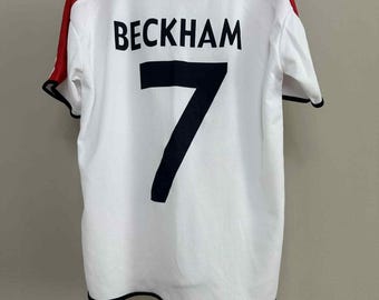 England Beckham #7 Home Shirt Size 33/ M