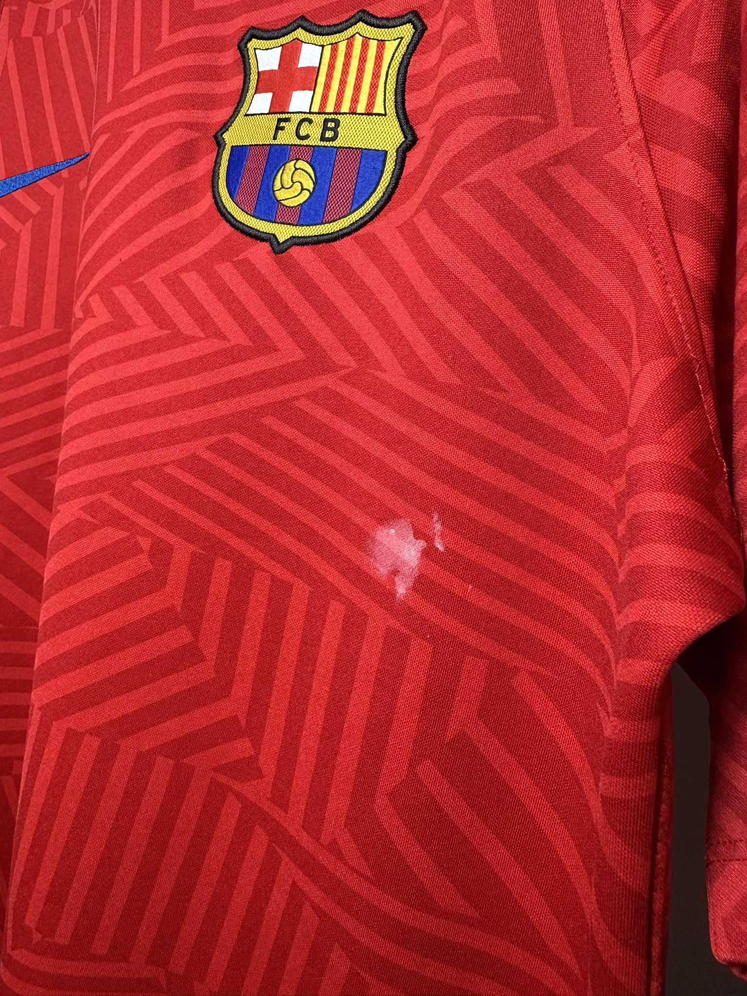 Vintage Nike FC Barcelona Shirt Size L - Etsy