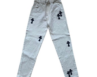 chrome heart jeans