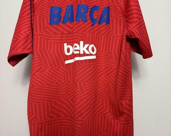 Vintage Nike FC Barcelona Shirt Size L - Etsy