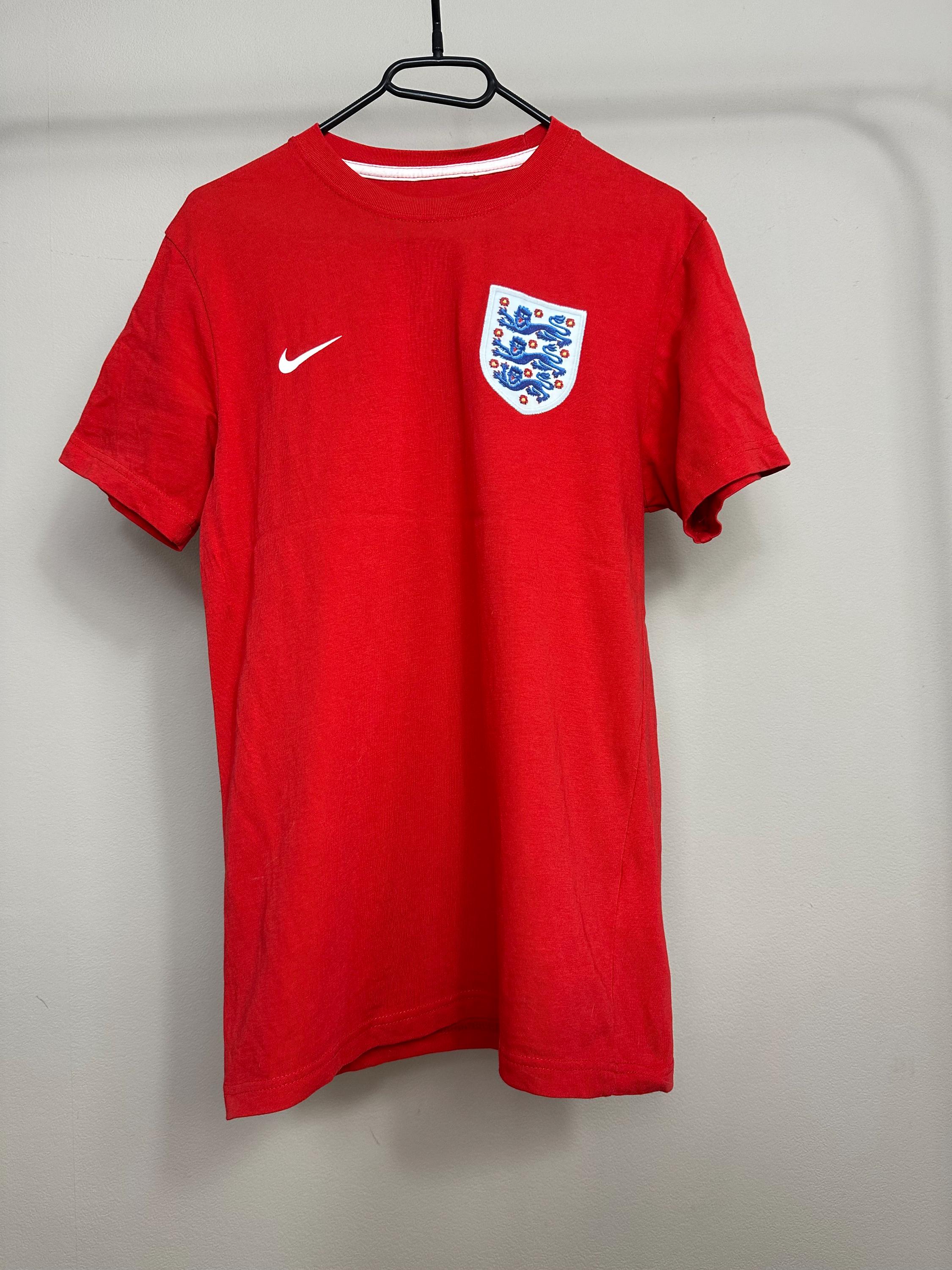 England Football T-shirt Size M, England Nike Football Shirt - Etsy