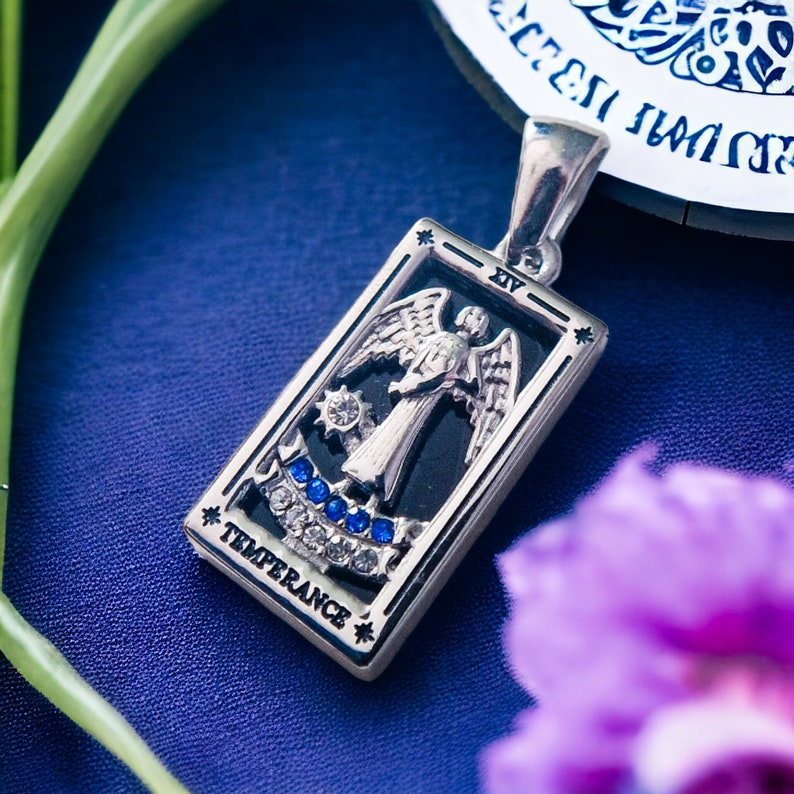 The TAROT Collection silver Stone minimal edition The Temperance