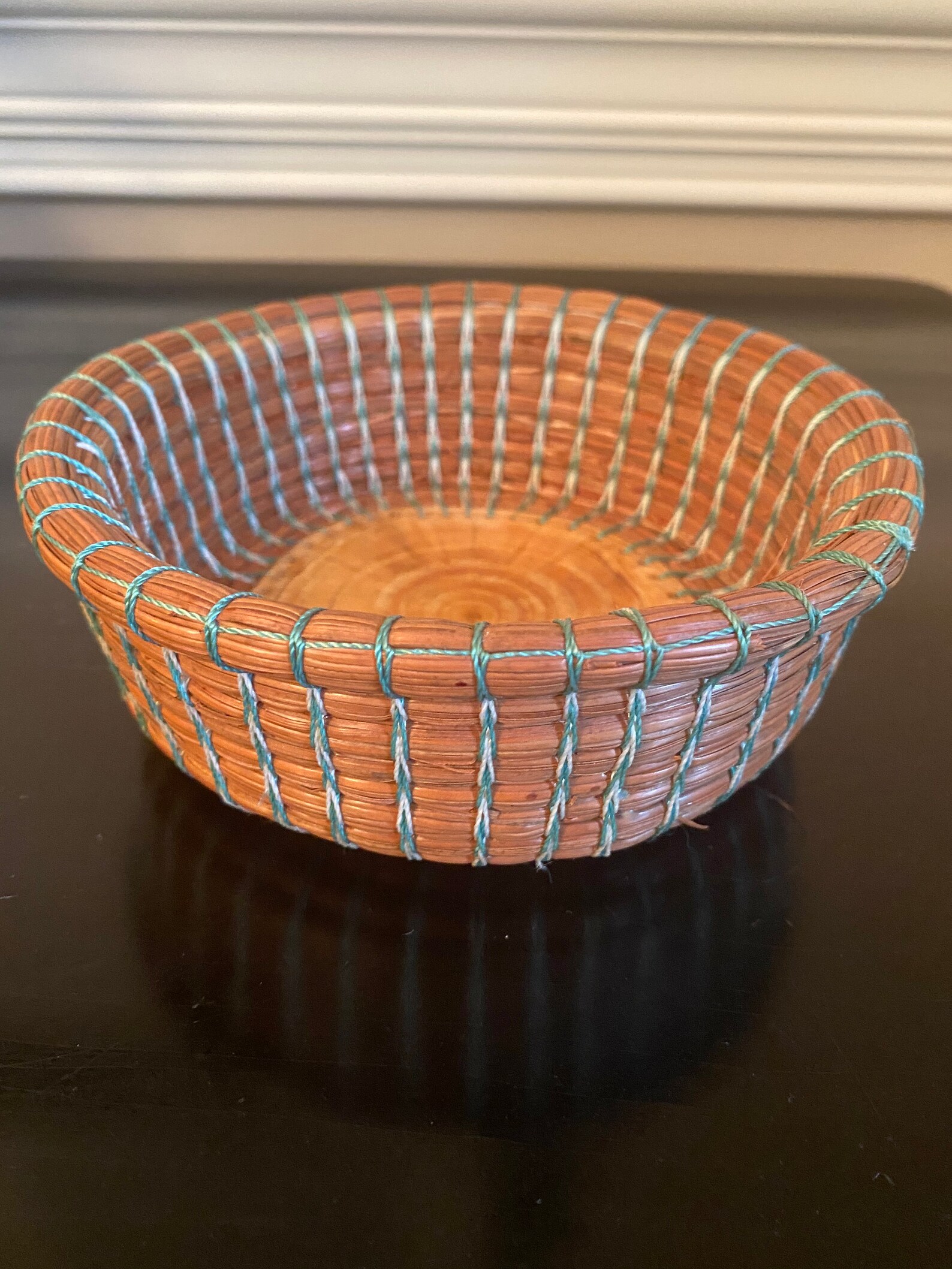 Longleaf Pine Needle Handcrafted Basket Etsy