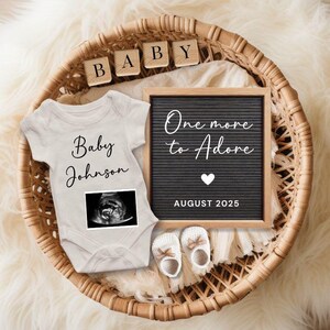 Digital Pregnancy Announcement | Baby Announcement | Social Media Baby Reveal | Gender Neutral Baby Reveal | One more to Adore - 162a