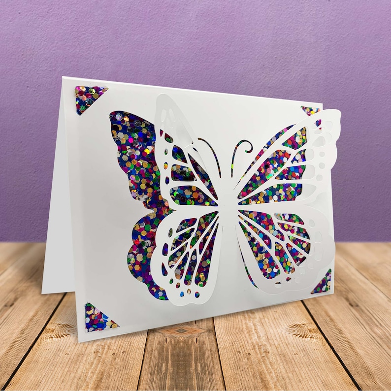 Free 147 Butterfly Pop Up Card Svg SVG PNG EPS DXF File