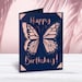Cricut Joy Butterfly Pop Up Card Template SVG File Instant Download 
