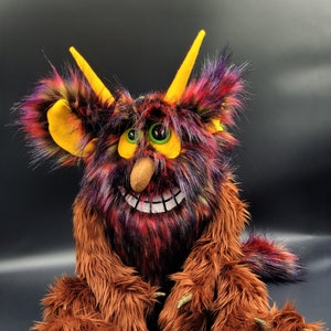 Marcello 60 cm plush toys, plush mascots, gift toys, plush monsters, handmade toys, original gift, monsters toys, monsters, stuffed animals image 1