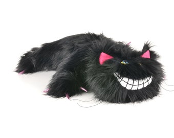 BIG BLACK CAT, 80CM, plush toys, plush mascots, gift toys, plush monsters, handmade toys, original gift, monsters toys, monsters handmade