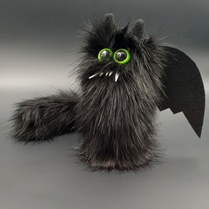 CAT-O-BAT, 25cm, plush toys, plush mascots, gift toys, plush monsters, handmade toys, monsters toys, monsters, stuffed animals for children image 3