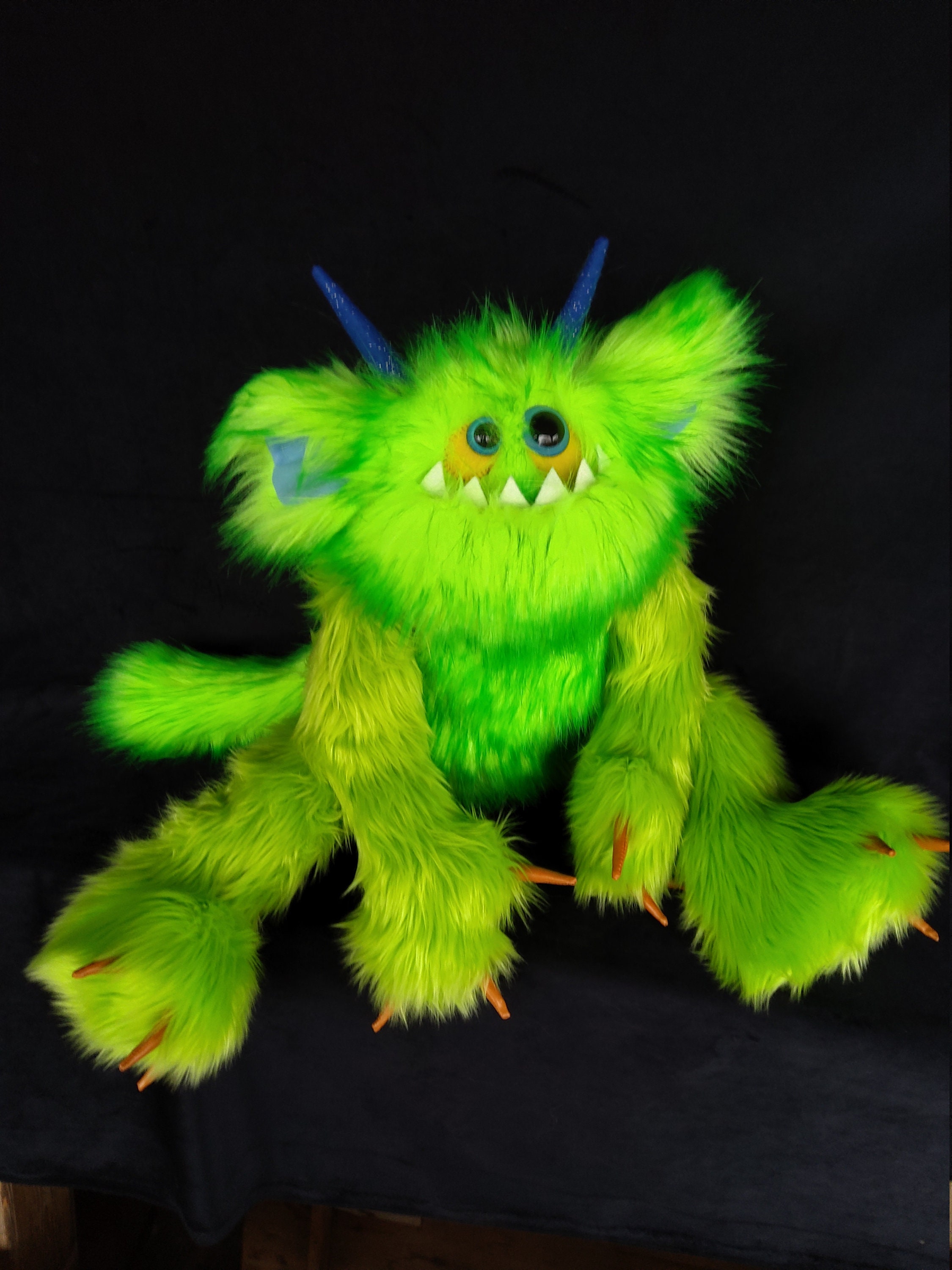 GWIDON GREEN, 60CM, jouets en peluche, mascottes en peluche