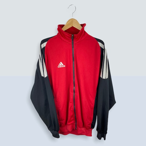 Elegibilidad Pasto Arena Chaqueta de entrenamiento Adi Dassler 80s 90s vintage Track - Etsy España