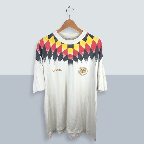 Raro Adidas 80s 90s T-Shirt DFB german football - Etsy España