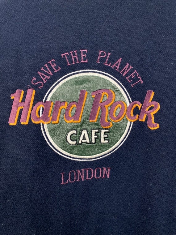 Hard Rock Cafe 90s vintage Collegejacke London sa… - image 3