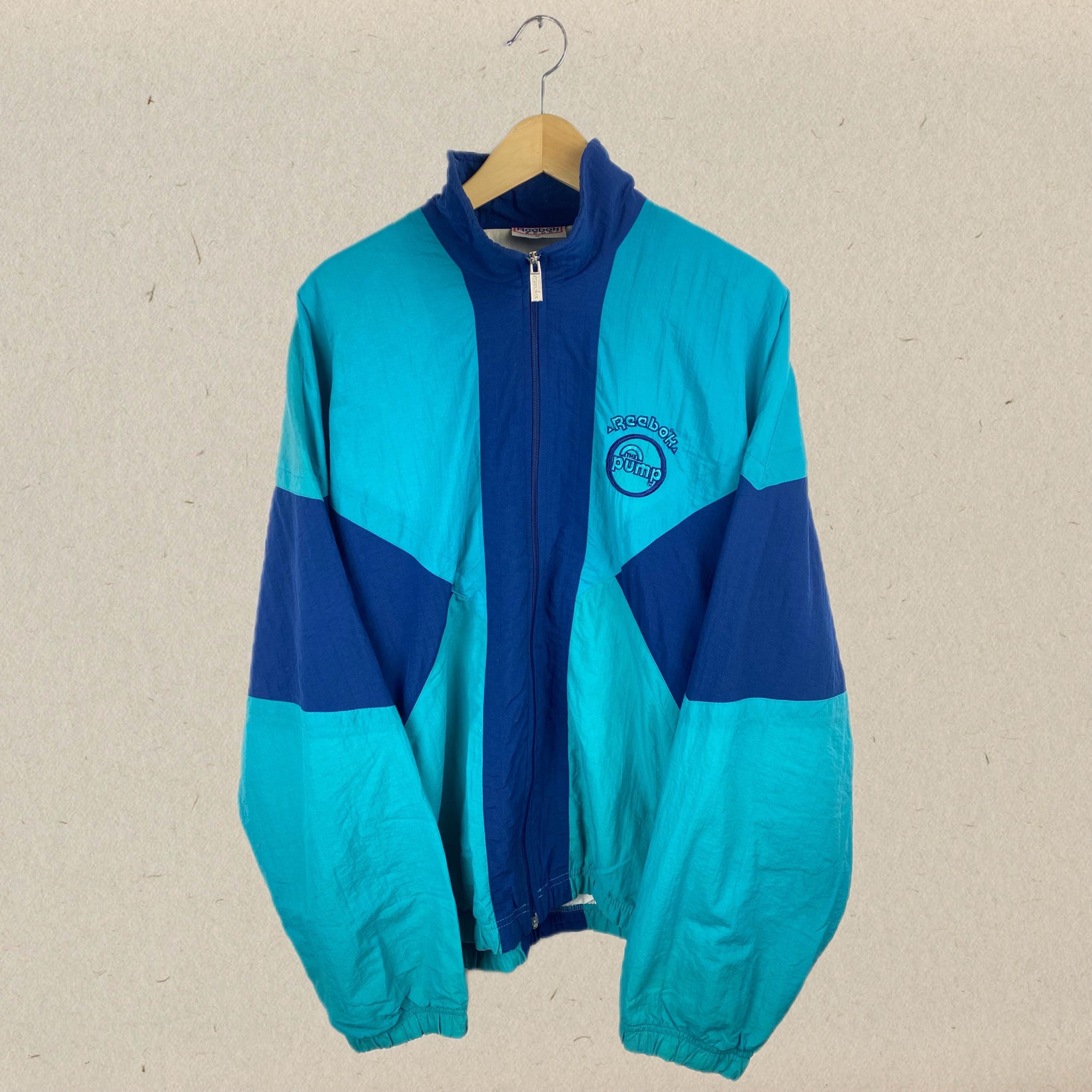 Reebok the Pump Trainingsjacke 90s Vintage Babyblau XL - Etsy