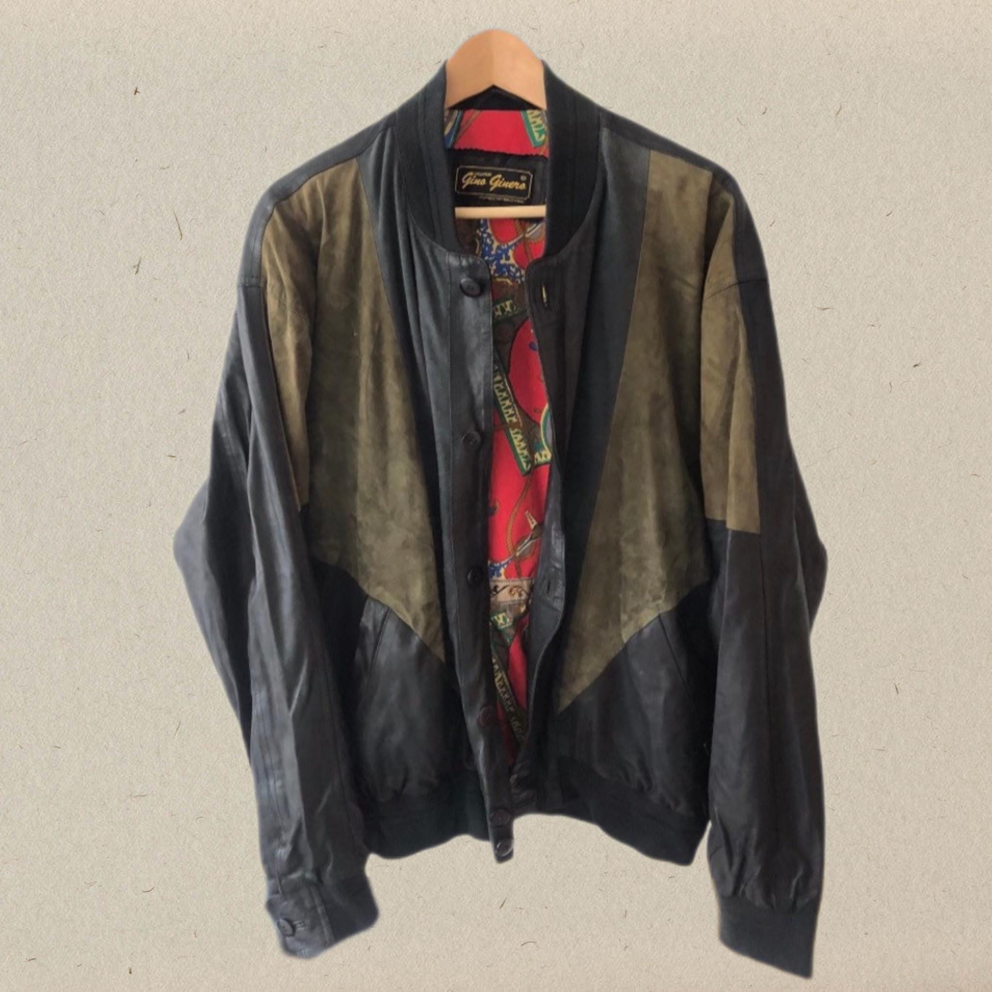 Vintage 70's 80's Gino Leathers Coat / Made in USA - Etsy