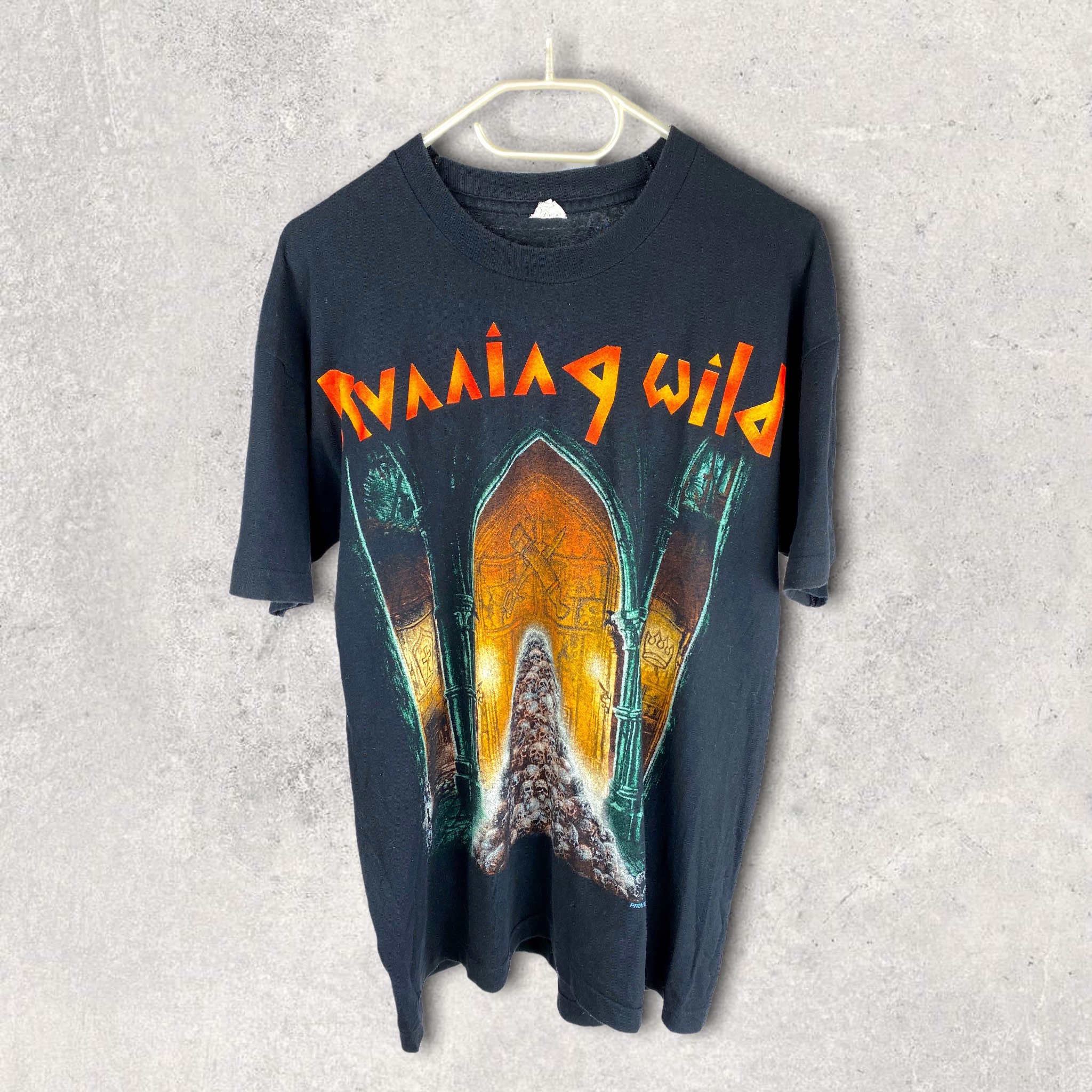 Screenstars 90s Vintage Running Wild 1993 T-shirt Metal Band Screenstars 90s Vintage Running Wild 1993 T-shirt Metal Band
