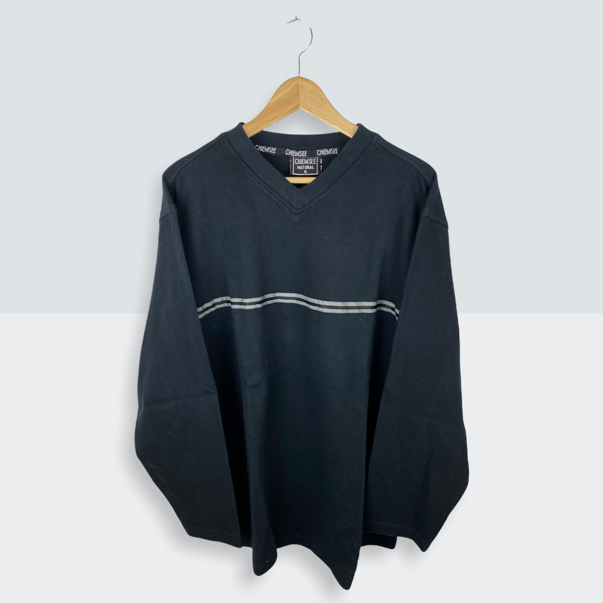 Chiemsee Natural 80s 90s Vintage Sweatshirt Pullover Mit