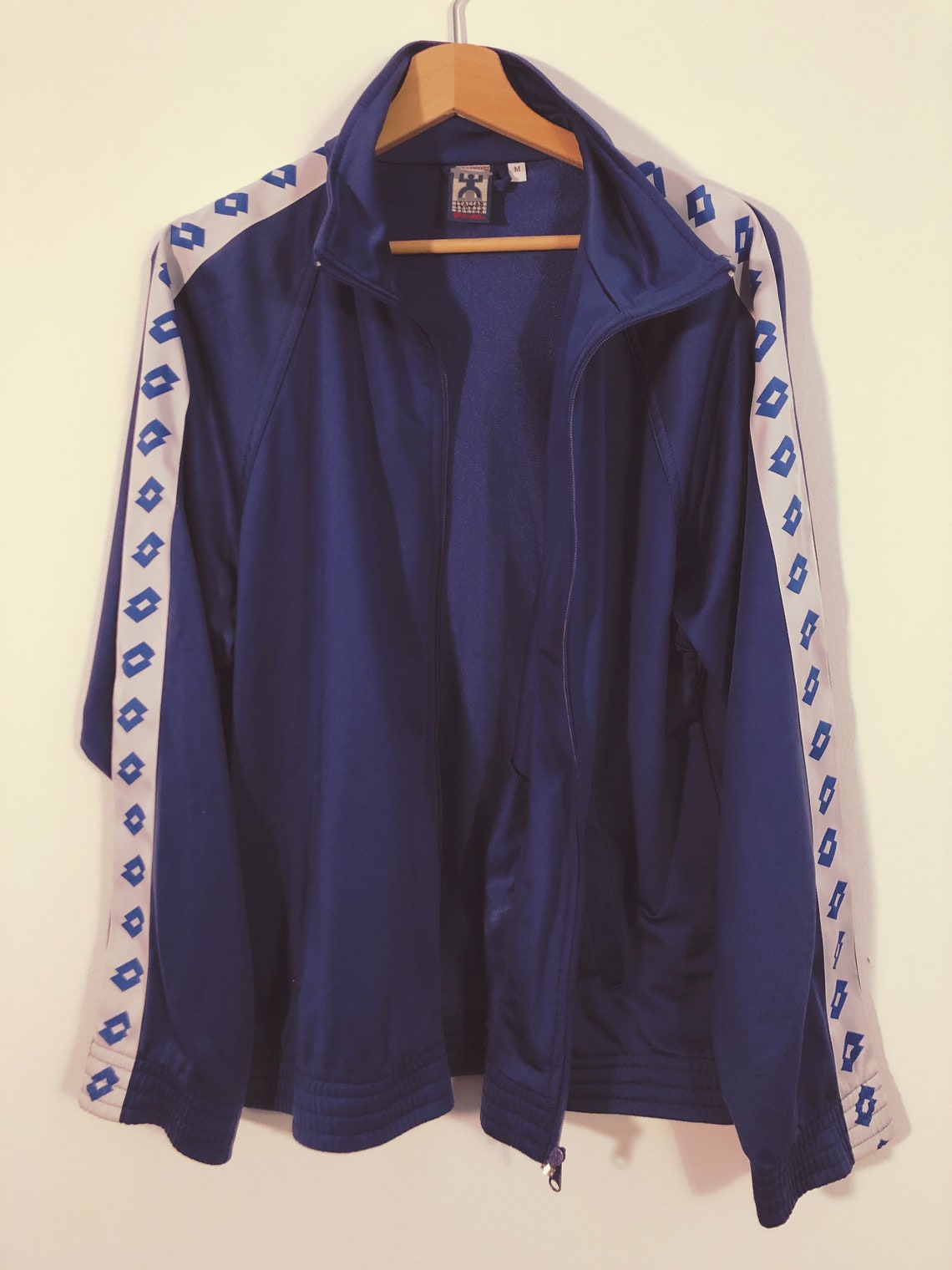 Lotto 90s Vintage Track Training Jacket Fußball Jacke blau | Etsy