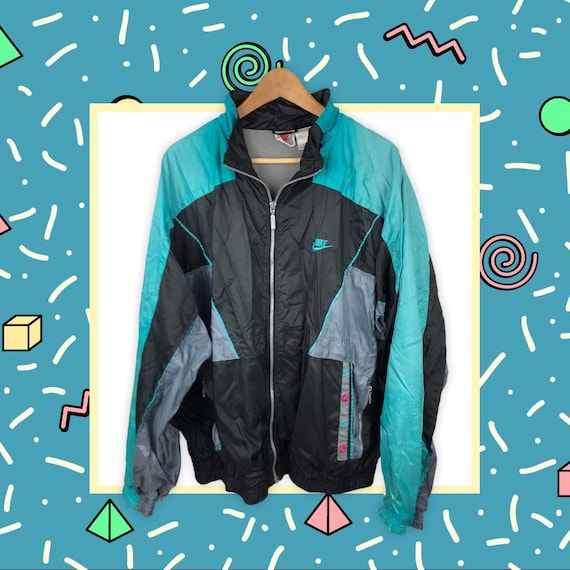 Rare NIKE 80s 90s Vintage Trainingsjacke Track Jacket -there Rare NIKE 80s 90s Vintage Trainingsjacke Track Jacket -there
