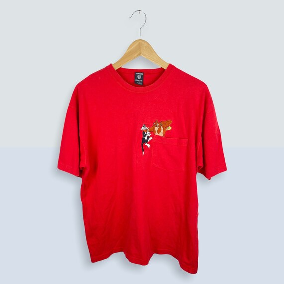 Warner Bros Disney Studio Store 90s Vintage Y2k T-shirt Mit 