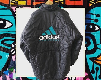 ビンテージ　90s adidas EQUIPMENTスウェット 90年代 90s アディダス エキップメント 赤 トレーナー