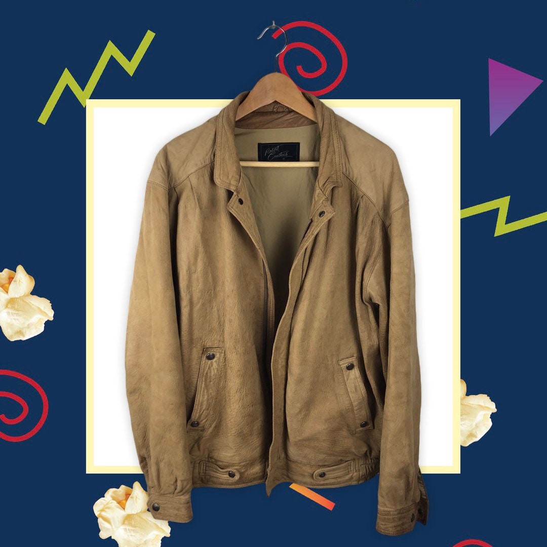Robert Comstock Leather Jacket for Men - Etsy