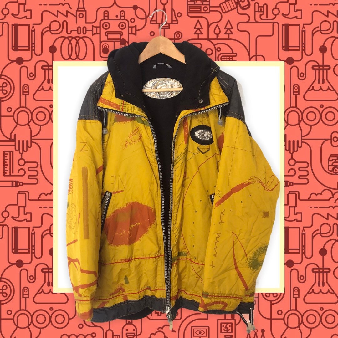 Buy Lutha Sport 90s Vintage Winter Jacke Made in Finland Mit