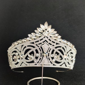 TiaraParadise Wedding Tiara,Wedding Crown,Bridal Tiara,Bridal Crown,Royal Tiara,Royal,Gold Tiara,silver crown,silver,Hair jewelry,Swarovski