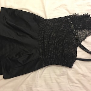 BCBGMAXAZRI  Designer Black Mini Dress