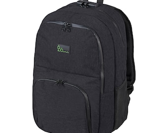 Mochila CANNY a prueba de olores - Mochila de viaje grande resistente a los olores - Antirrobo con cerradura de combinación - Bolsillo para computadora portátil - Resistente al agua