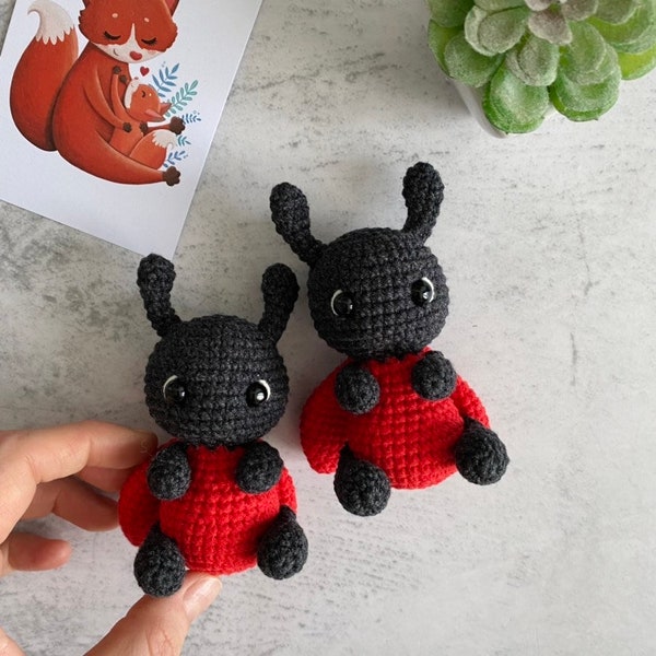 Coccinelle - amigurumi coccinelle - amigurumi ladybug