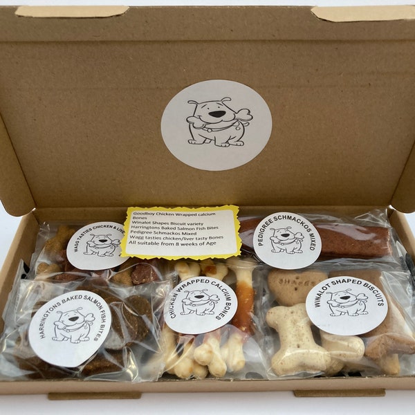 Dog treat box great gift for your fur babies for any occasion