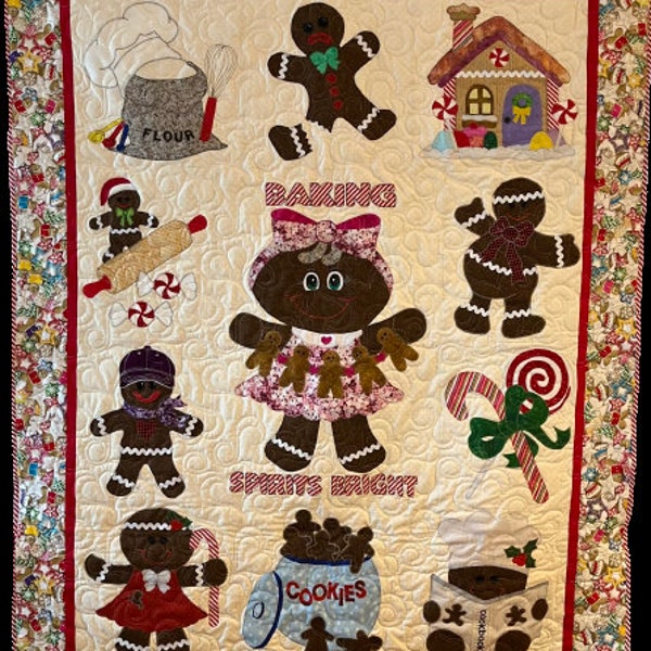 Gingerbread Bakery Quilt pattern