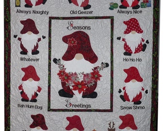 Gnome for the Holidays Quilt Pattern