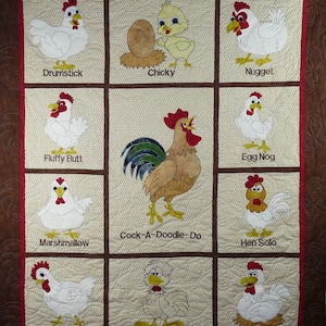 King of the Coop quilt pattern