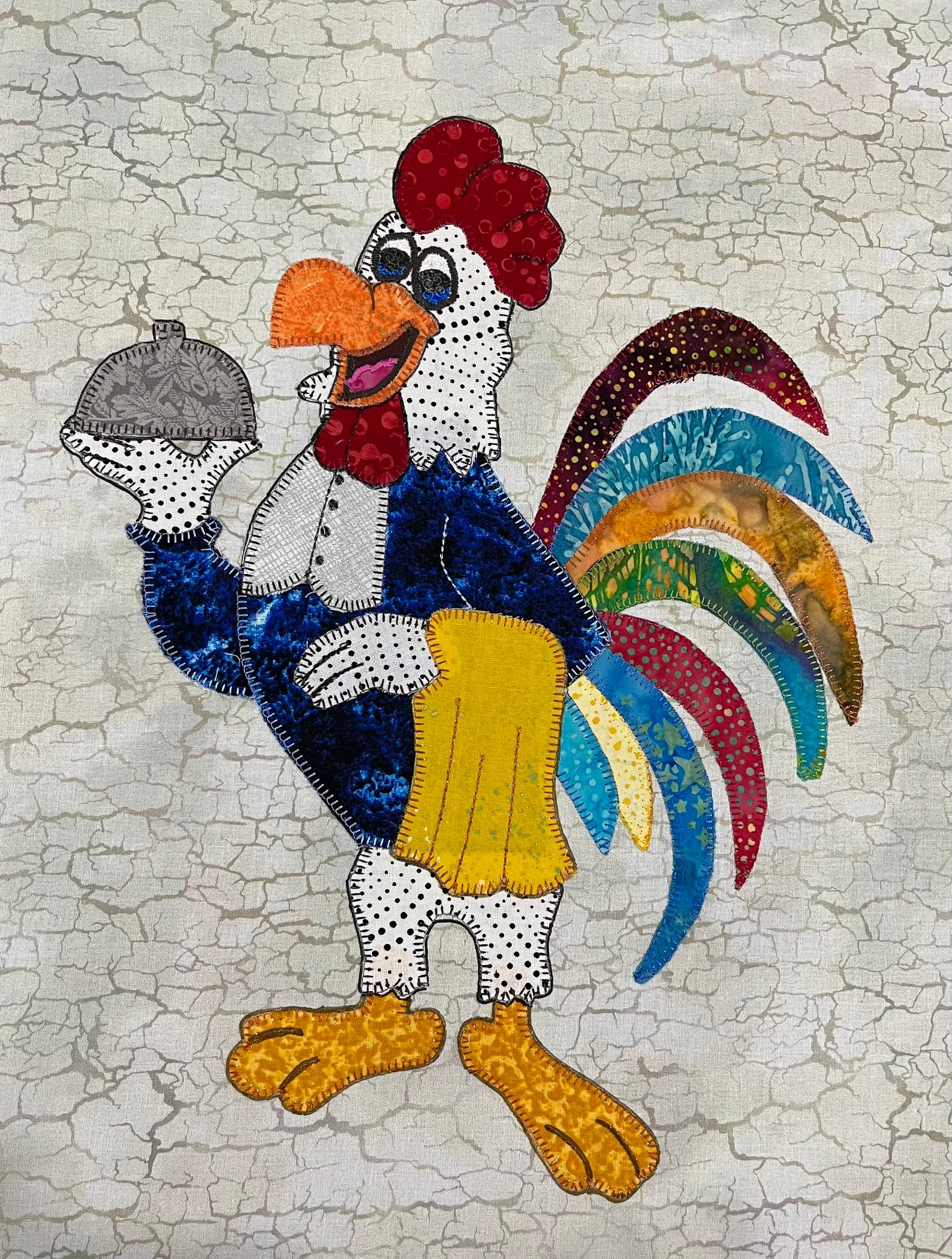 Bon Appetit Rooster Runner Pattern - Etsy