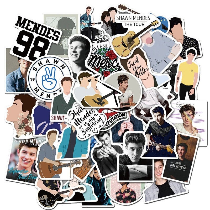10/25/50pcs Shawn Mendes Stickers | Etsy