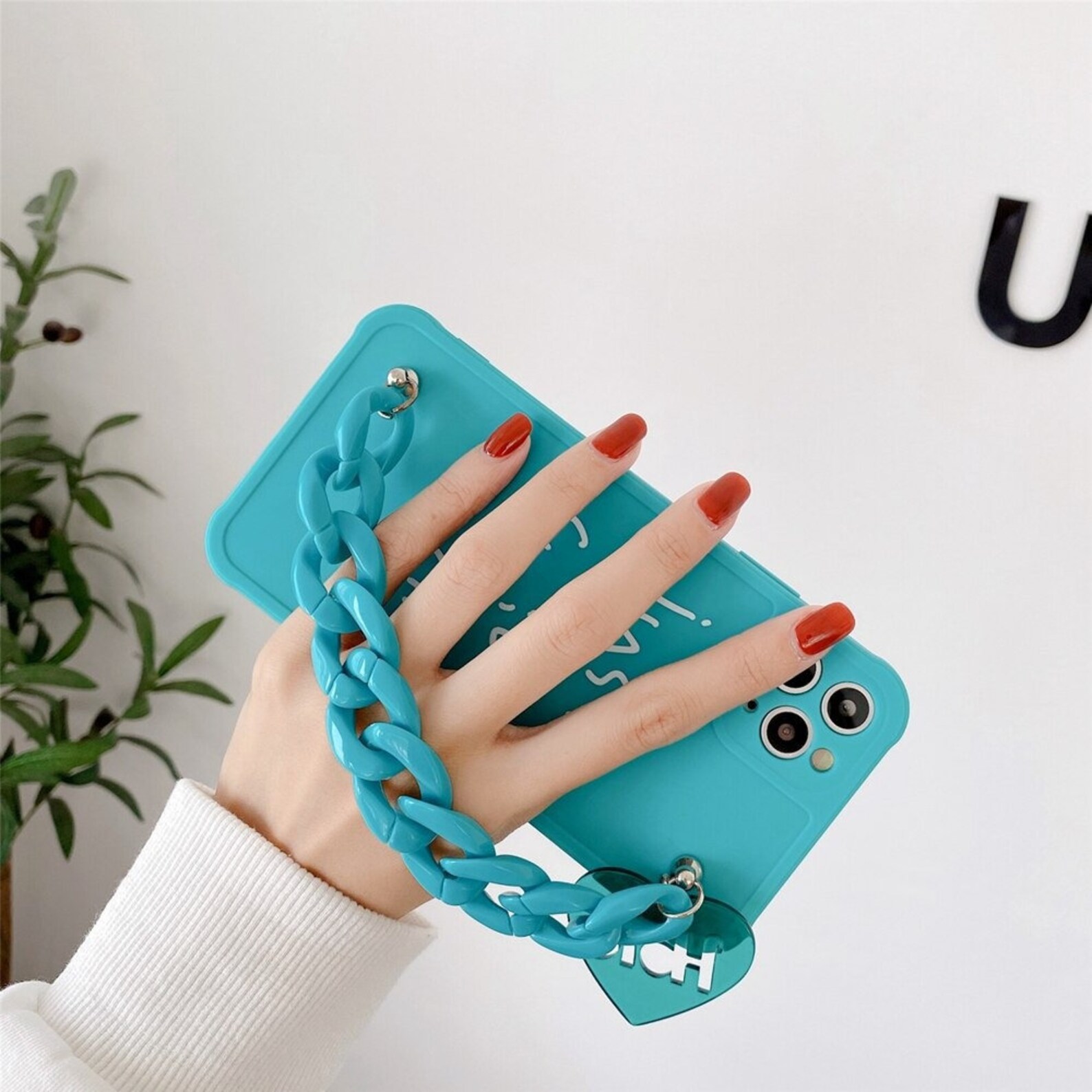 Just Smile Wrist Chain Bracelet Phone Case iPhone 12 11 Pro Etsy