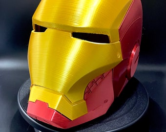 Iron man helmet | silk printed iron man many options available 3d printed