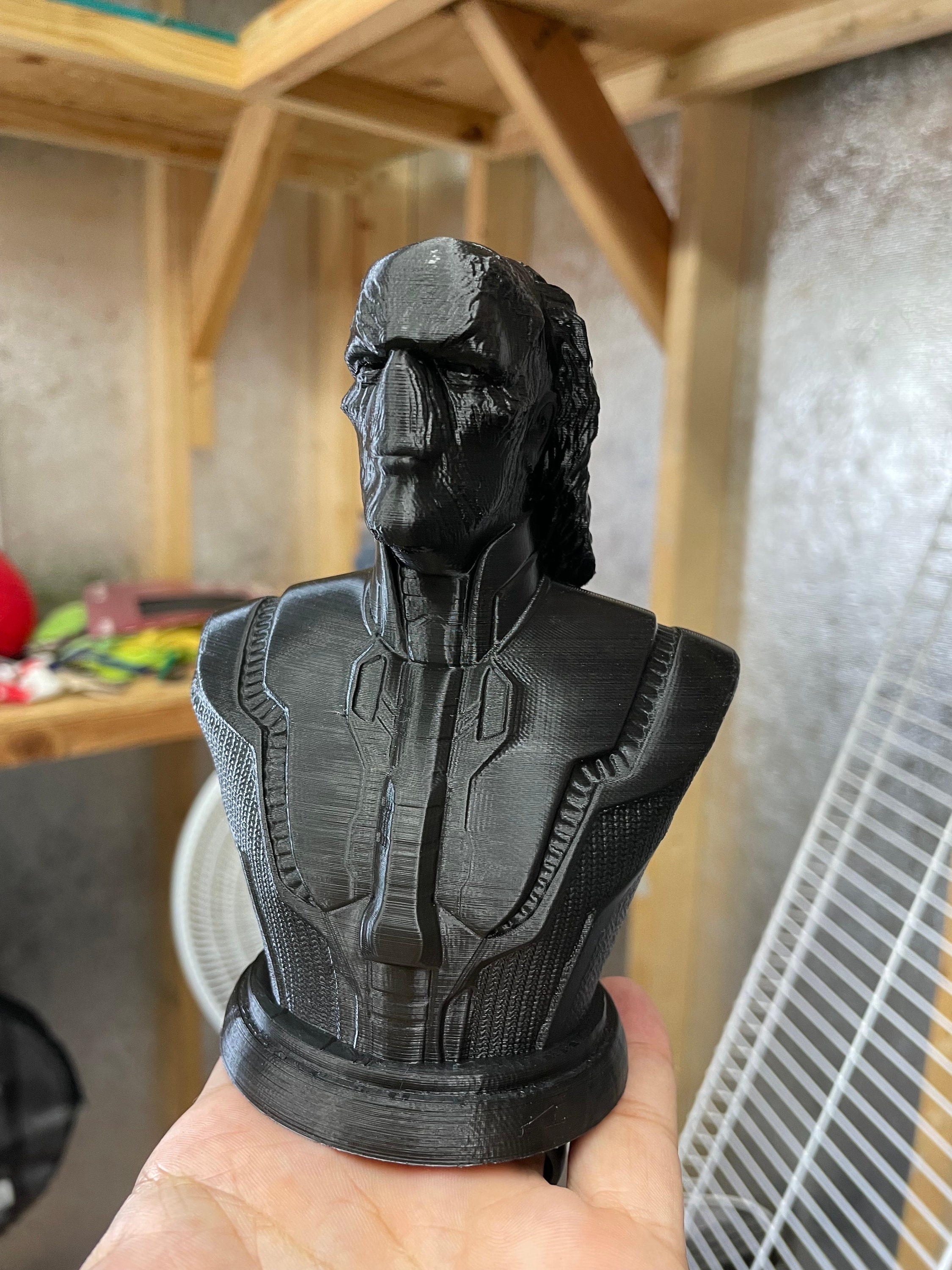 アイアンマンの胸像 | 3Dプリントされたアイアンマンの像 | マーベルの 